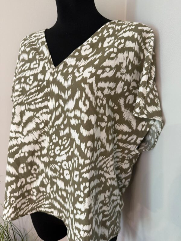 Bluzka khaki - obrazek 5