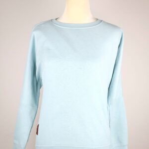 Alife & Kickin – Błękitna bluza basic z okrągłym dekoltem
